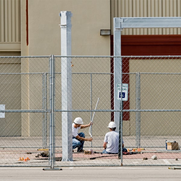 how much time can i lease the temporary fence for my construction site or event in Seaside California